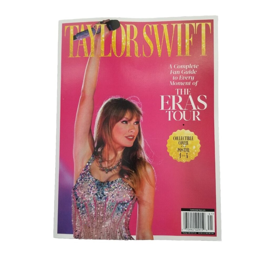 Taylor Swift Fan Eras Tour Magazine Collectible Cover and Poster 1 Of 4 New
